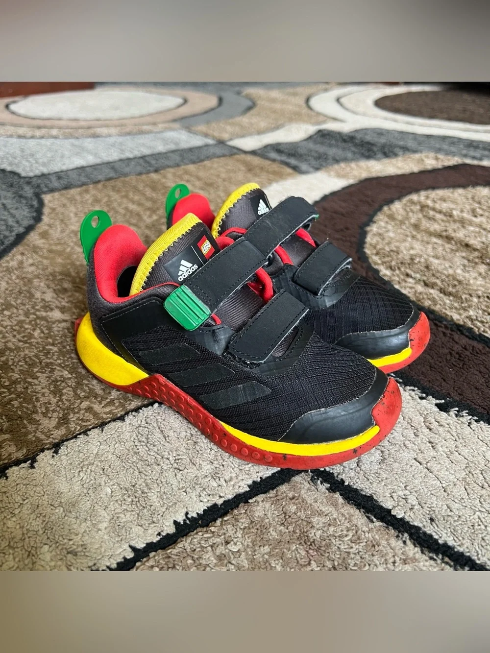 Toddler Adidas x LEGO Sport DNA Sneakers Size 9k
